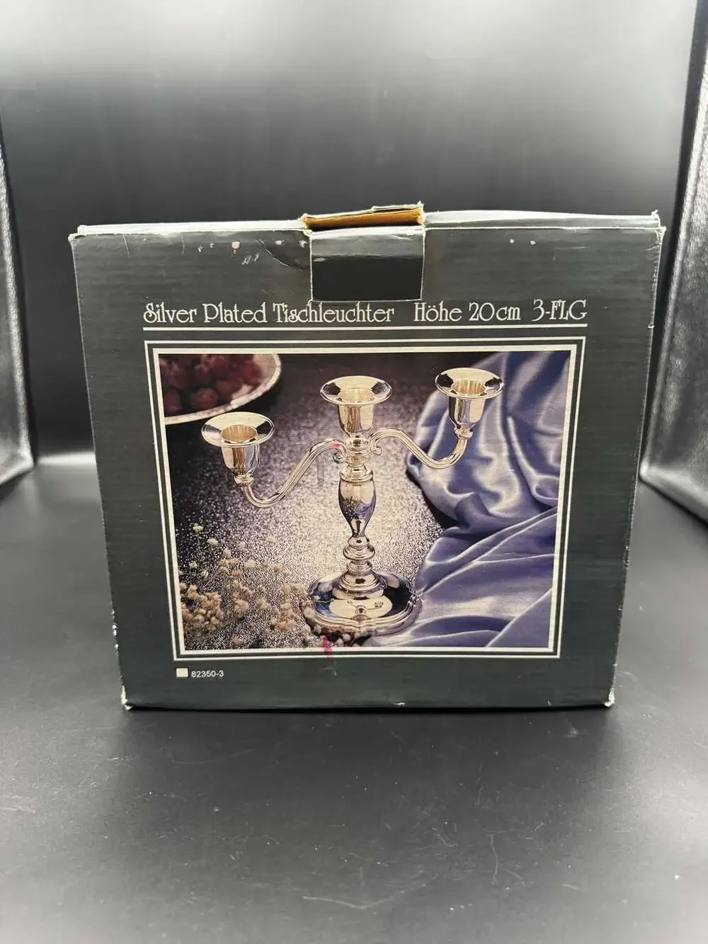Senator Collection Silver Plated 5-Light Candelabra 20cm